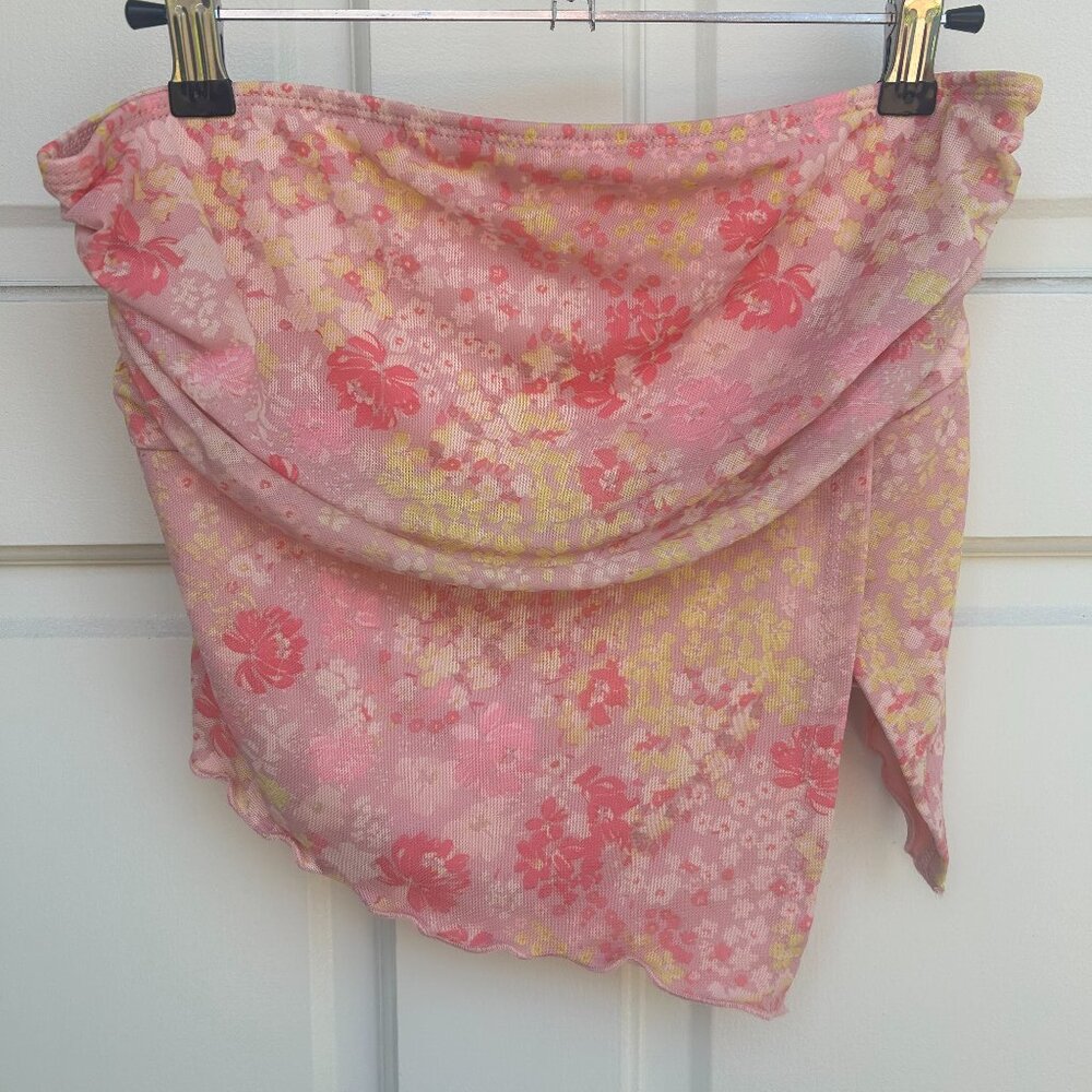 SHEIN floral tube top